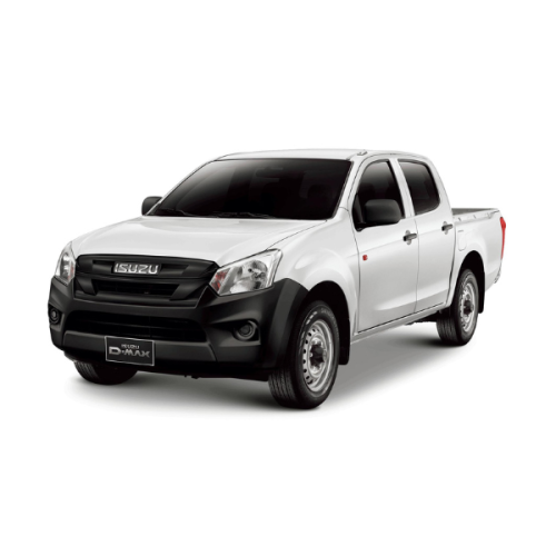 D MAX 2WD D/CAB 1.9Lt RZ4E-MID 6MT  (Deluxe)RBB AC 15inch Steel, Cloth (Base) Bucket Seat, SRS ABS